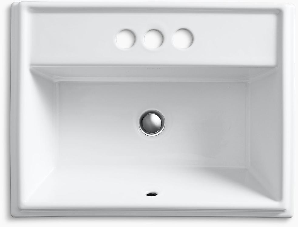 K-2991-4-96 Накладная раковина на столешницу  прямоугольная Kohler  - Вид №2