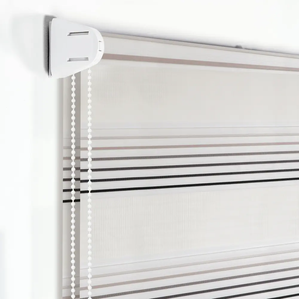 Штора рулонная день-ночь Milan 150x250 см бежевая MIAMOZA STLM-2175443 - Вид №1