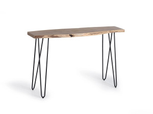 Прямоугольная консоль из акации