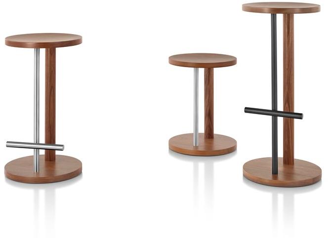 Herman Miller Табурет деревянный с подставкой для ног Spot sun-id-1479596 - Вид №6