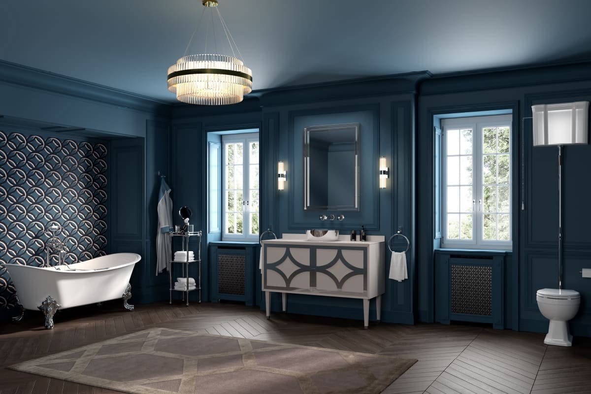 Деревянный напольный умывальник с ящиками Park Avenue CORA 2S ARCH-00077371 - Вид №7