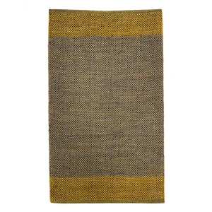 Коврик декоративный Ctim Вейв 60x90 см хлопок цвет серо-желтый