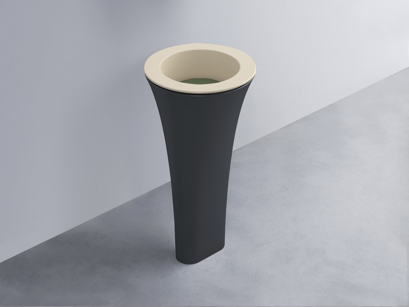 AMLA45-LN+AMPILT-AG+AMCOLT-BA Раковина Amedeo Tondo отдельностоящая cielo Enjoy + Amedeo Ceramica Cielo