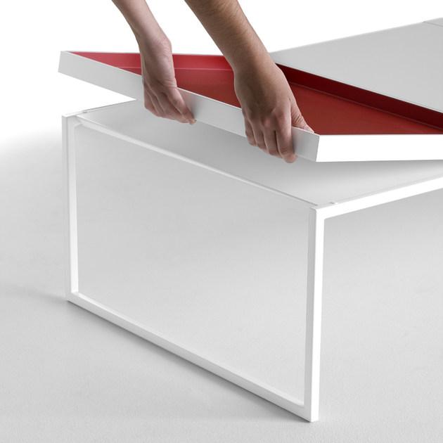 Kendo Mobiliario Низкий прямоугольный лакированный журнальный столик sun-id-1402012 - Вид №7