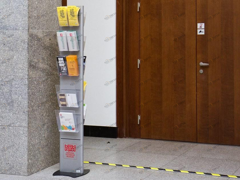 STUDIO T Двусторонняя напольная подставка для брошюр  1003011 