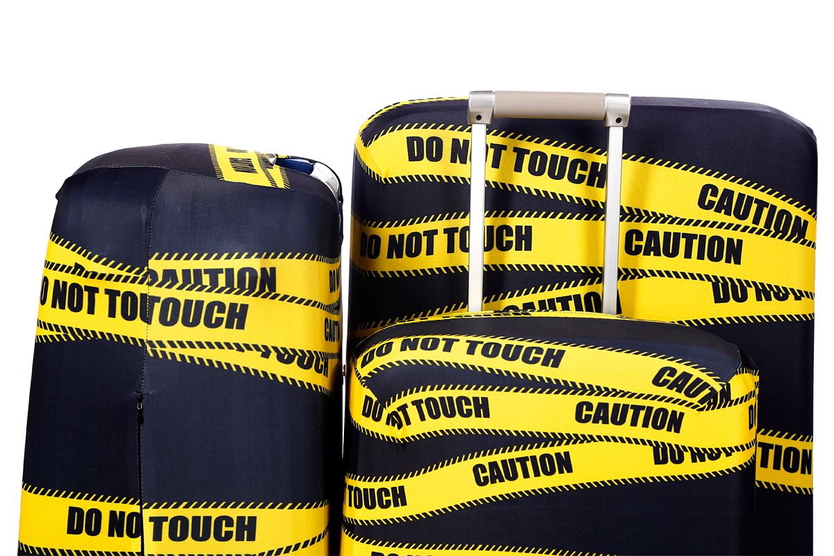 SP180 Даже не щупать-M/L Чехол для чемодана средний Даже не щупать M/L Routemark SP180  - Вид №9