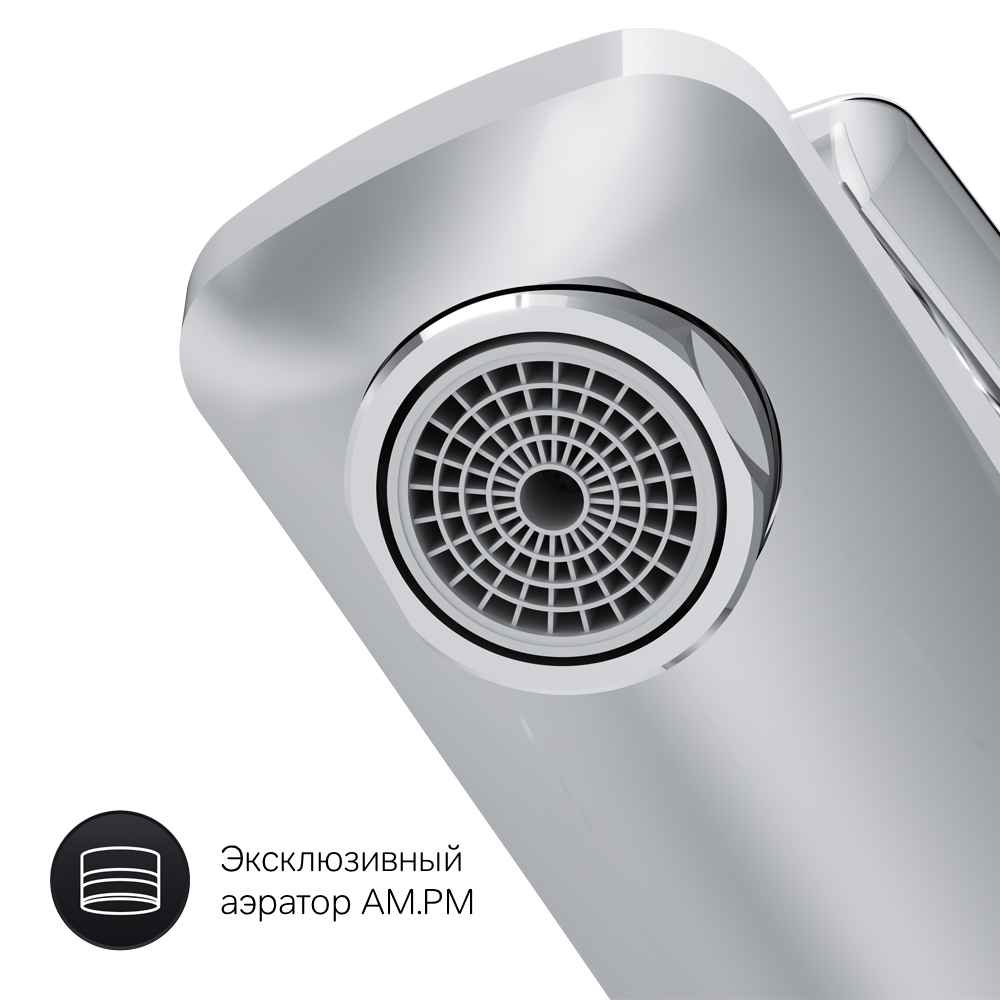 F90A02100 смеситель для умывальника хром шт. AM.PM Gem - Вид №8