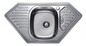 HB5095 Кухонная мойка , полированная сталь Haiba