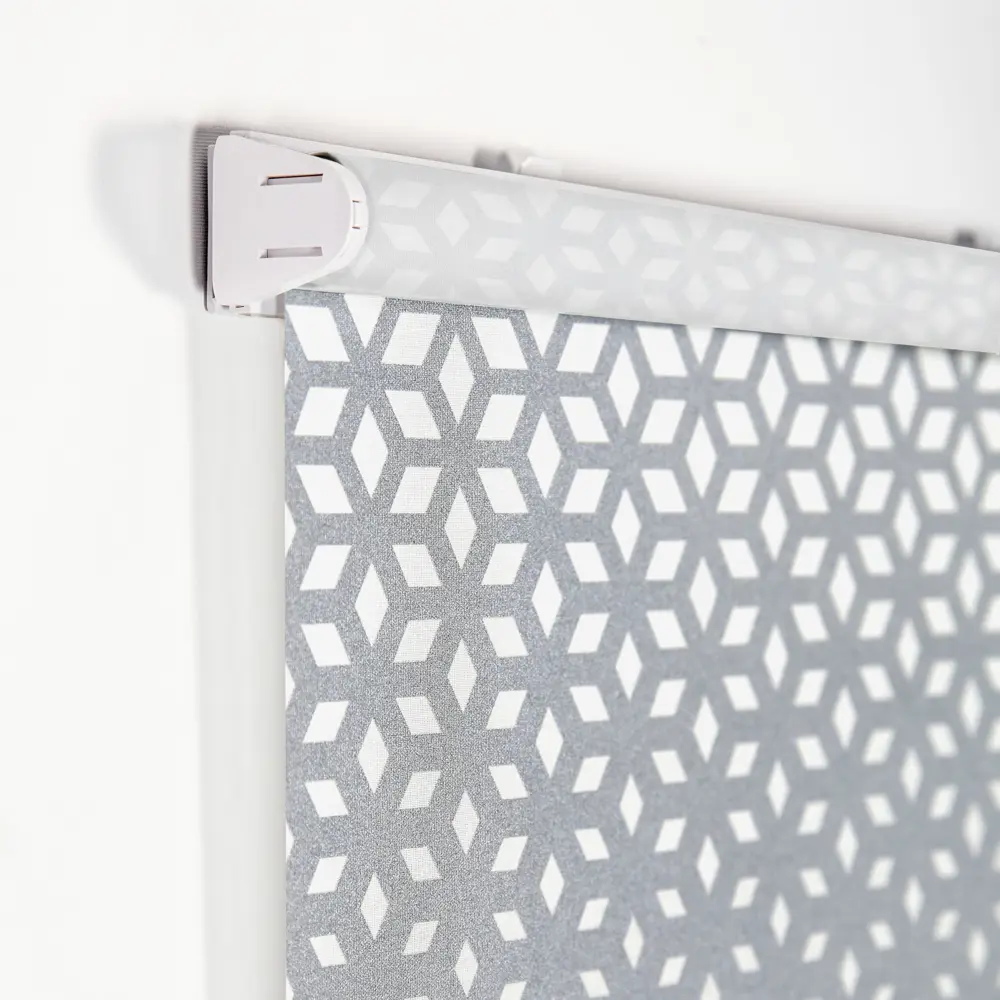 Штора рулонная Мозаика 60x160 см серая MIAMOZA STLM-2191302 - Вид №1