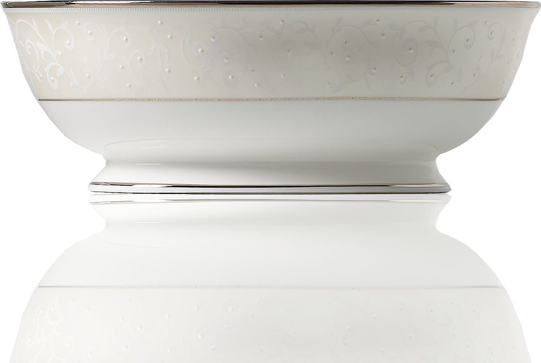 10525070 Lenox Блюдо для горячего глубокое Lenox "Чистый опал" 24см Фарфор костяной 