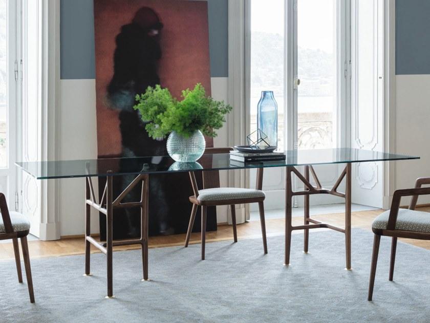 Porada Прямоугольный стол из хрусталя Iron sun-id-1360044 - Вид №1