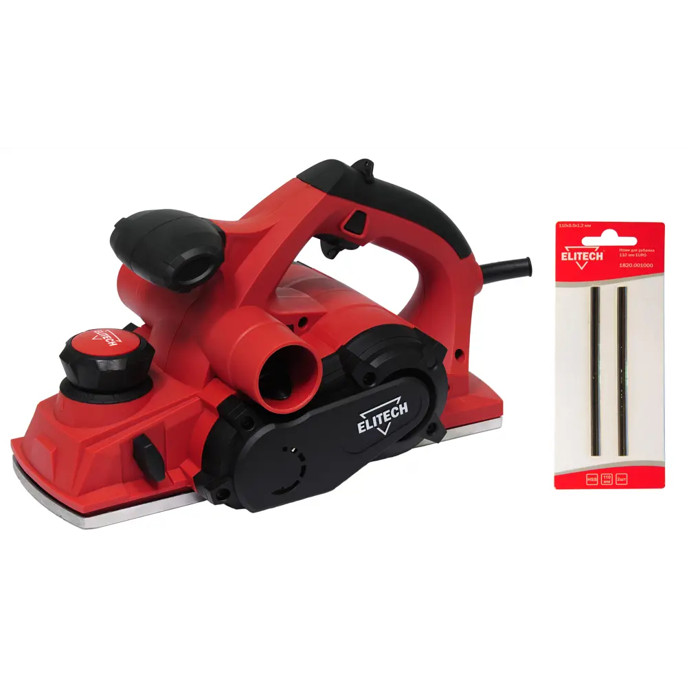 Рубанок электрический Elitech Р 110, 1000 Вт, 110 мм STLM-2176827
