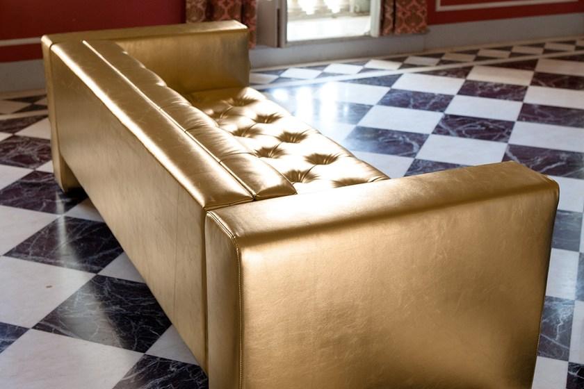 Domingo Salotti Тафтинговый 4-местный тканевый диван Tubby sun-id-1475235 - Вид №3