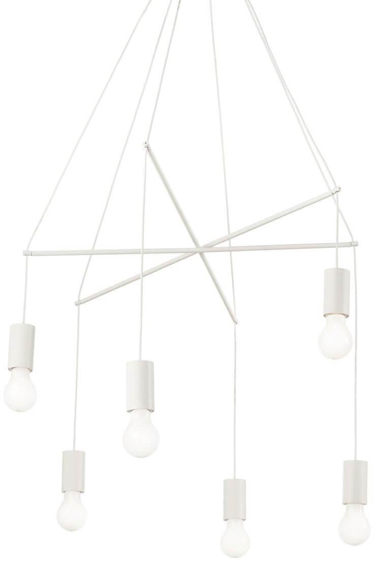 Pop SP6 Bianco Подвесная люстра 186795 Ideal Lux Pop