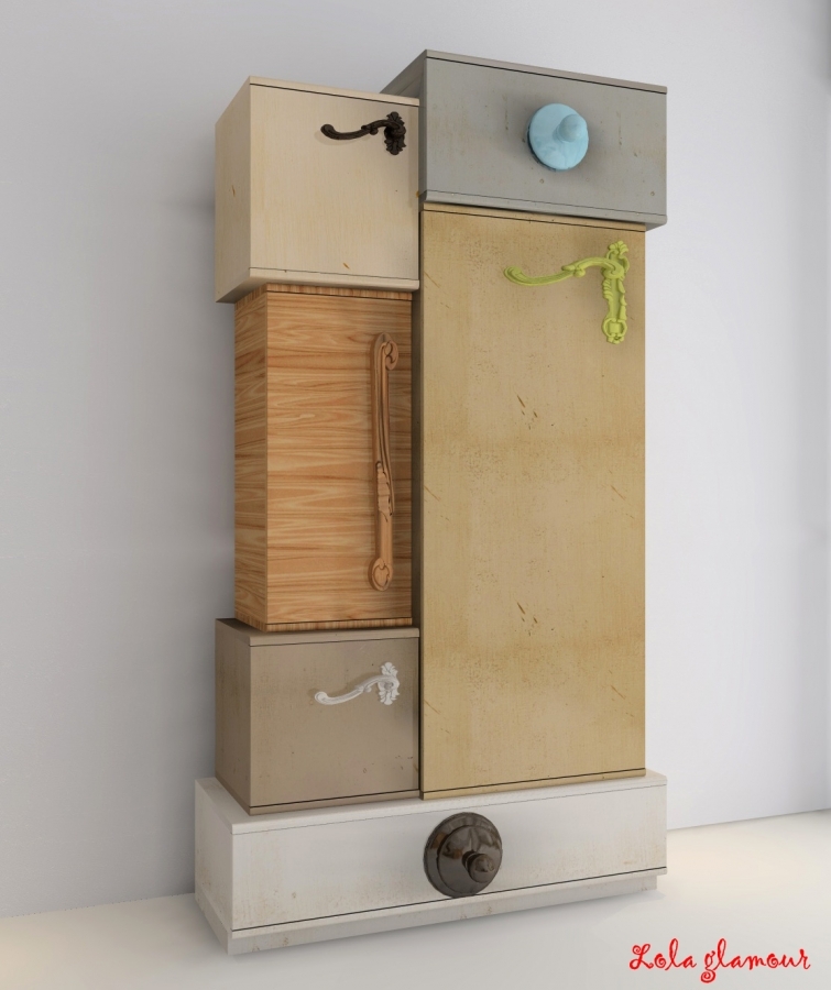 009318 Шкаф Lola Glamour London Santreyd - Вид №2