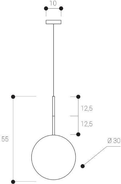 Miloox Подвесной светильник из опалового стекла Jugen 1744.70 - 1744.205 - Вид №4