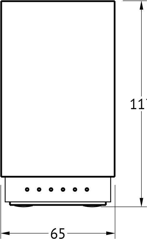 TIF 916 Стакан настольный LINEAG TIFFANY LUX - Вид №1