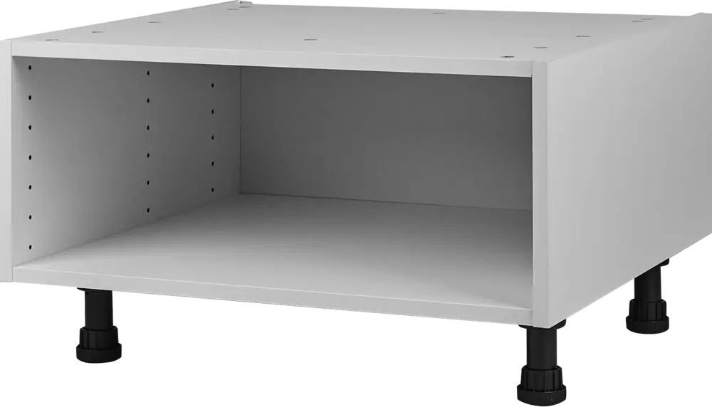 82117436 Каркас напольный на колонку Delinia ID 60x25.6x56 см ЛДСП белый STLM-0888055