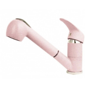 Кухонный смеситель 1774 светло-розовый GranFest