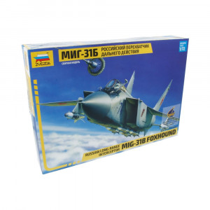 1/350 №69 Модель для сборки 7244 Российский перехватчик дальнего действия МИГ-31Б ZVEZDA