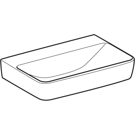 226155000 Раковина Geberit Renova Compact Geberit  - Вид №12