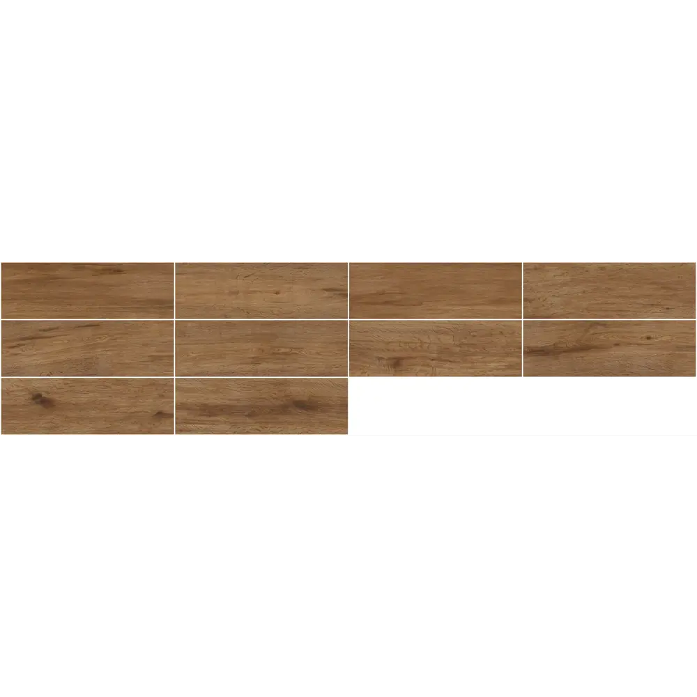 Глазурованный керамогранит Pecan 20x60 см 1.2 м² матовый цвет бежевый Santreyd STLM-2027230 - Вид №1