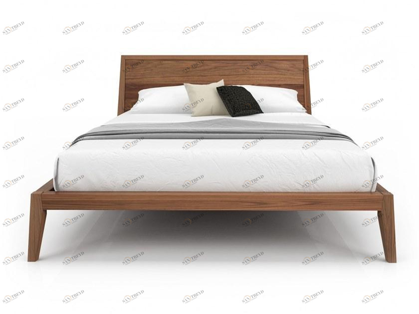 Huppé Двуспальная кровать из орехового дерева Moment 2149qs / 2153qs HUPPE