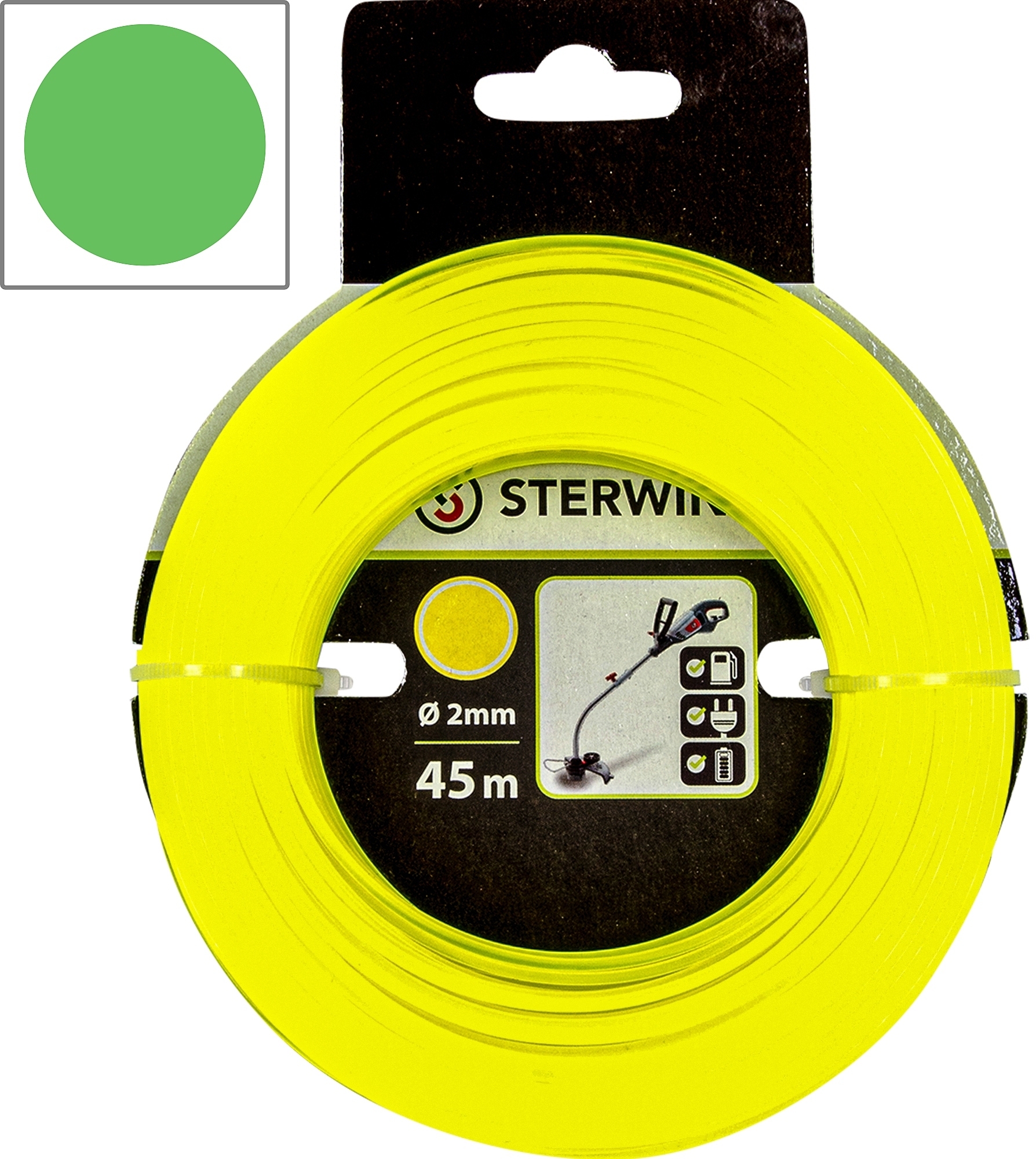 81946351 Леска для триммера ø2 мм 45 м круглая STLM-0014415 STERWINS