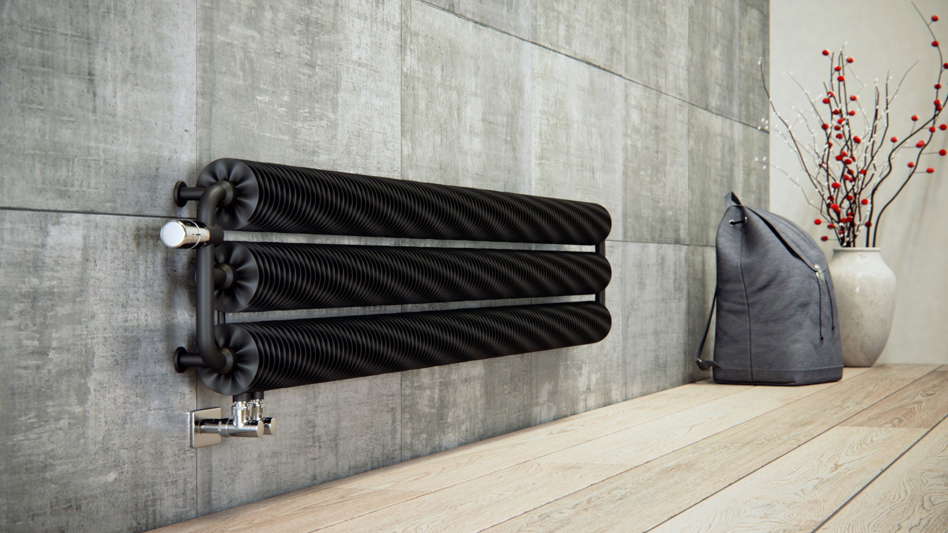 Полотенцесушители WGHWS049154 Ribbon HWS Terma 4.65  - Вид №2