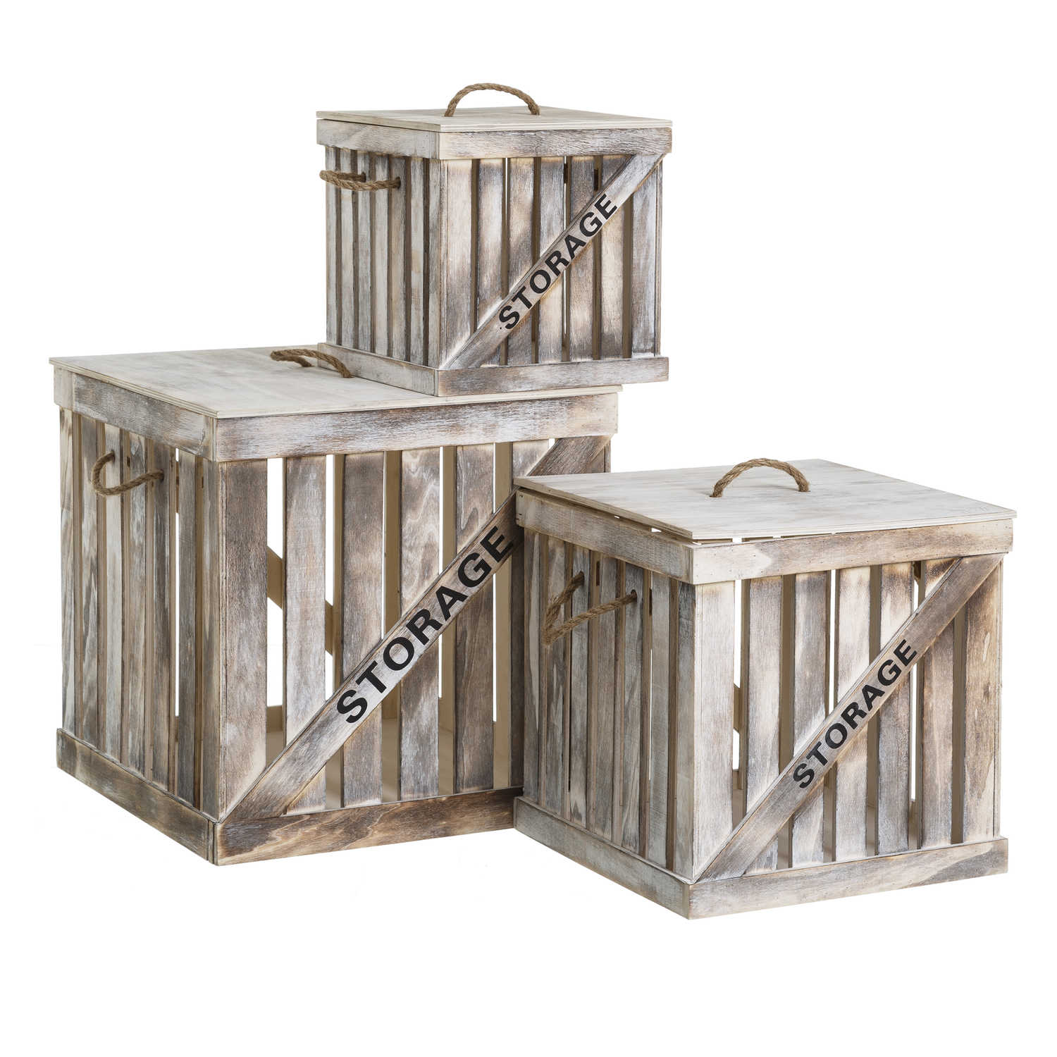 DZ-106-544 СУНДУК, НАБОР ИЗ 3ШТ TO4ROOMS 