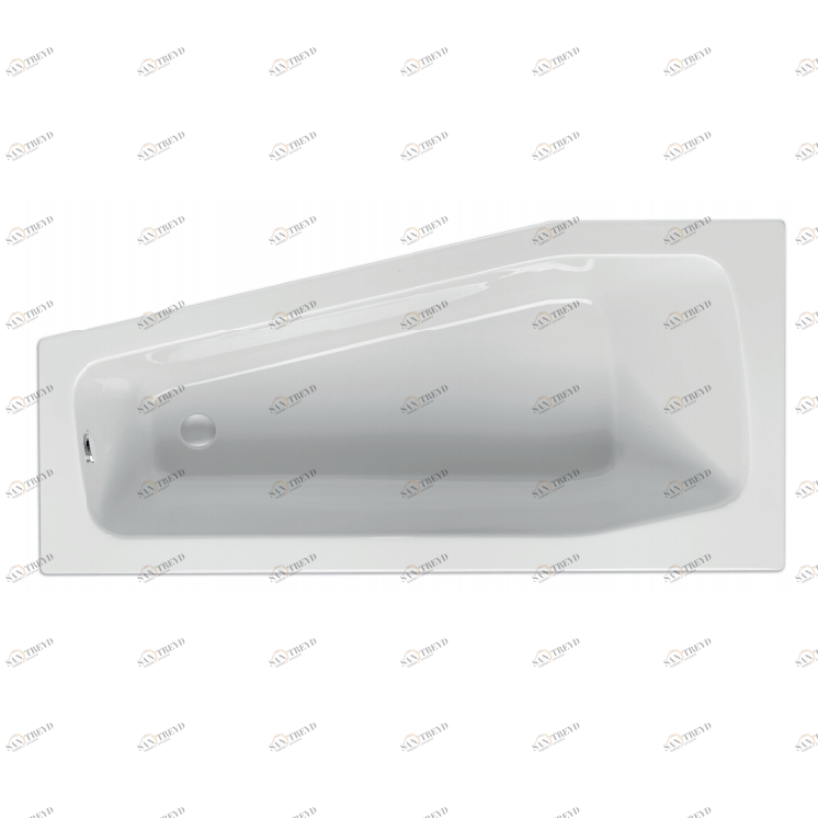 Mauersberger Ванна акриловая компактная 160x75 GLOBOSA 1416000501