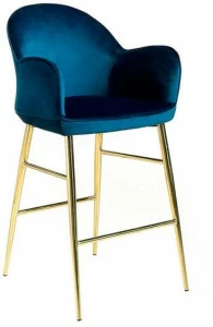 Angel Cerdá Бархатный барный стул с подлокотниками New chair 4084 a175