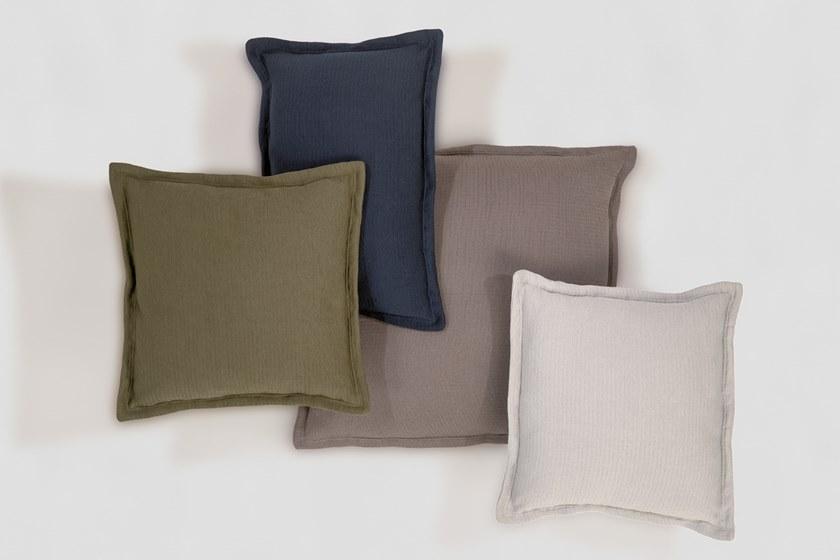 Warli Подушка из однотонного полиэстера Site sun-id-1487786 - Вид №4