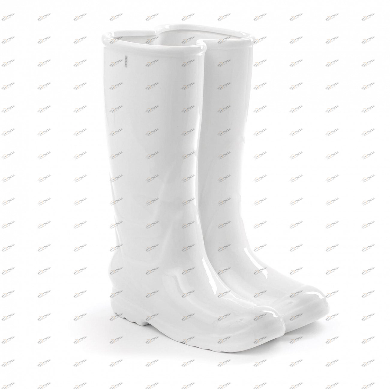 Подставка для зонтов и тростей белая Rainboots SELETTI  00-3879469 Белый 