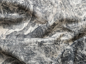 Хлопчатобумажная ткань с принтом