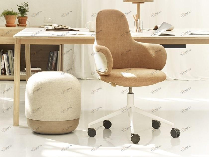 ALKI Стул офисный вращающийся с 5 спицами на колесиках sun-id-1473297