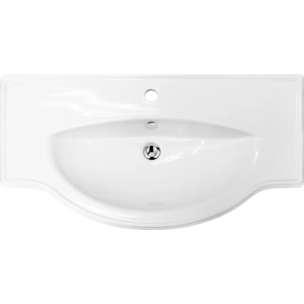 Раковина Sanita Luxe Classic 90 см фарфор STLM-2211978 - Вид №1