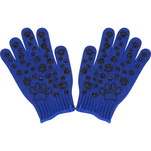 Перчатки с рисунком, ПВХ, размер 6