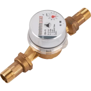 Счетчик для воды универсальный 1/2" 110 мм