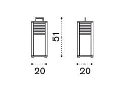 Фонарь из тикового дерева Ethimo имбирь ARCH-00094836 - Вид №8