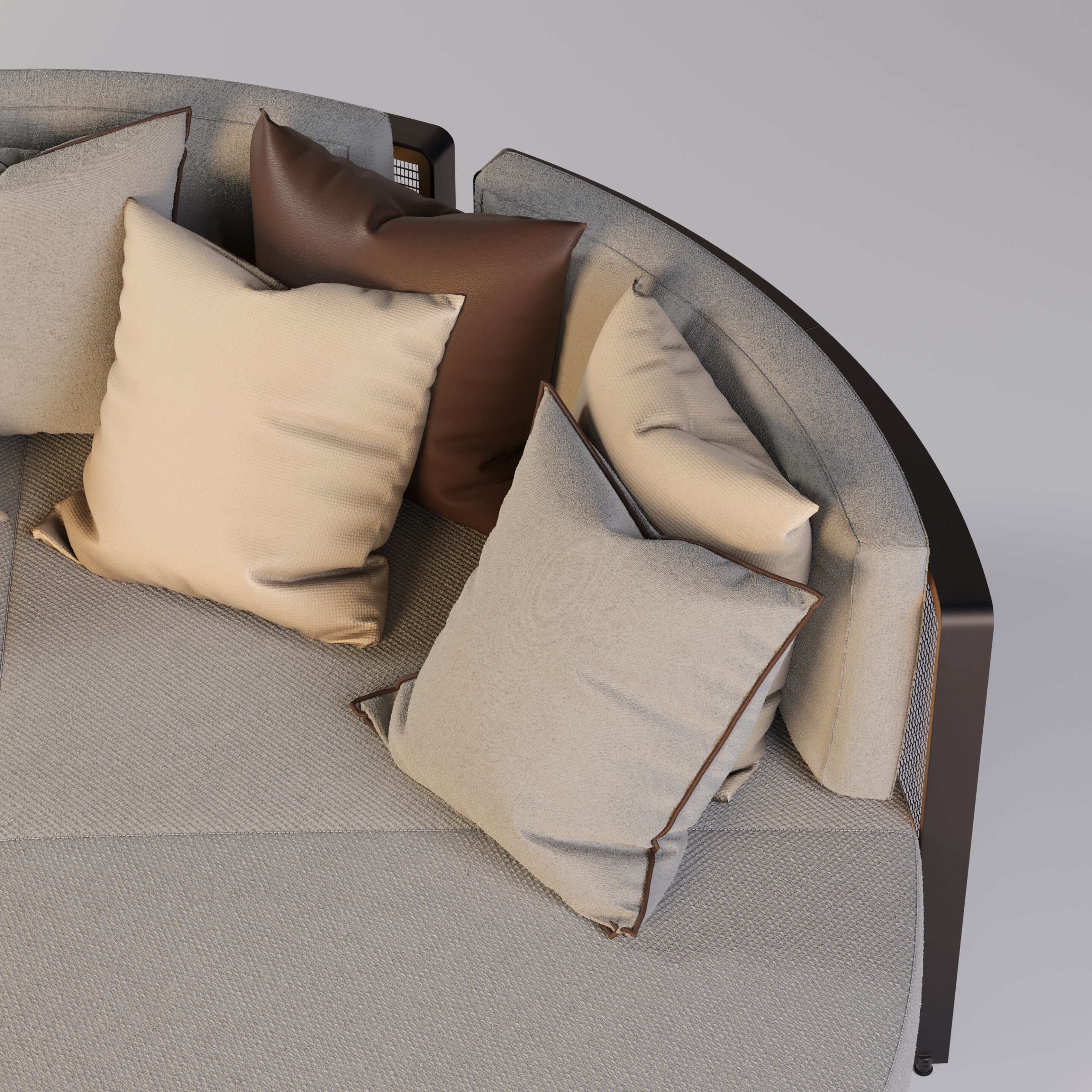 Ткань круглая Садовая кровать Myface Polar ARCH-00090593 - Вид №13