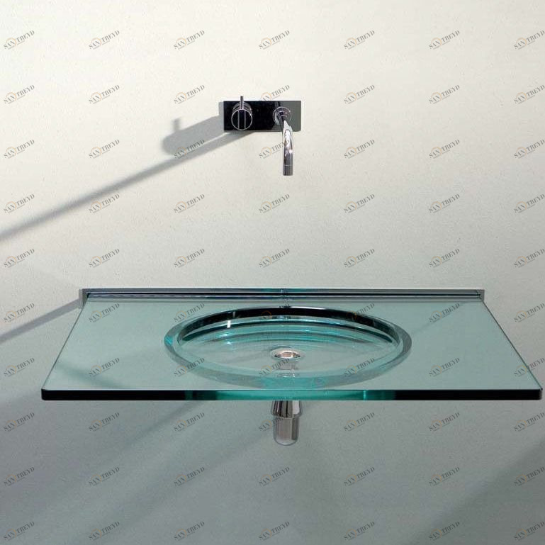 46151 Подвесная раковина настенная овальная Rapsel Nost белая