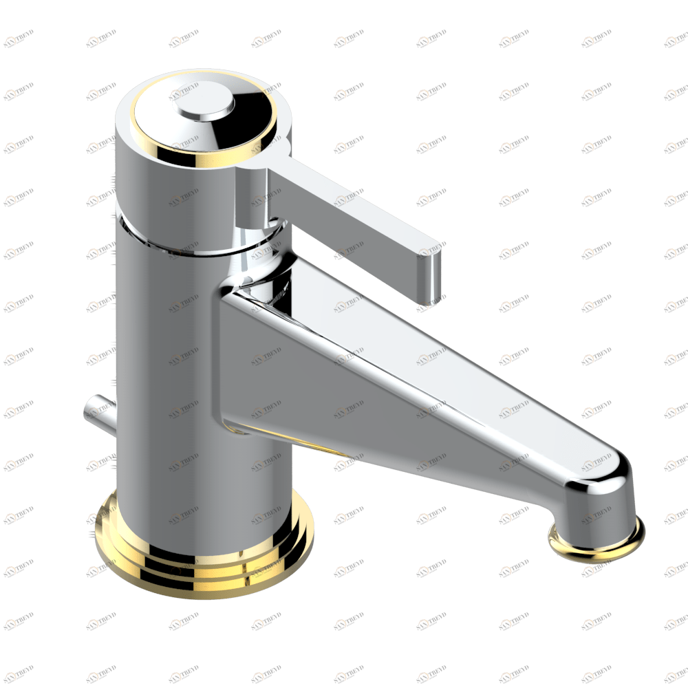 G2T-6500 Смеситель для раковины однорычажный с донным клапаном Thg-paris Faubourg metal G2T 6500 CAT.A