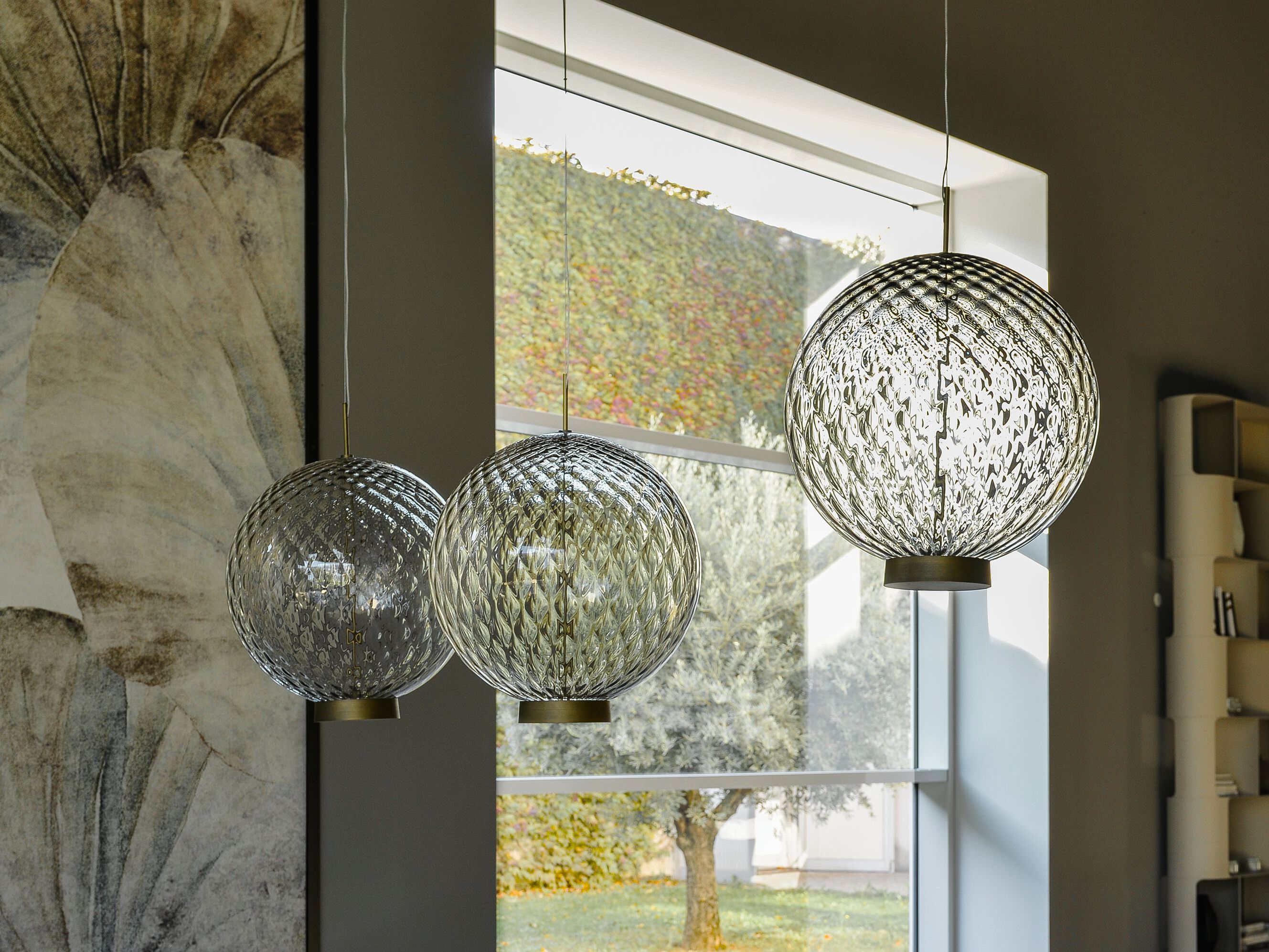 Подвесной светильник из дутого стекла Cattelan italia OHAY ARCH-00066099