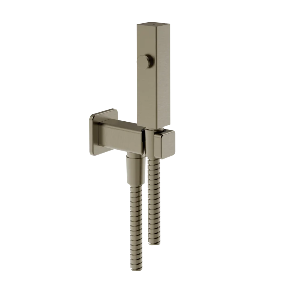 Гидробруш 33823 149 Gessi Rettangolo k МАТОВЫЙ НИКЕЛЬ FINOX 33823149