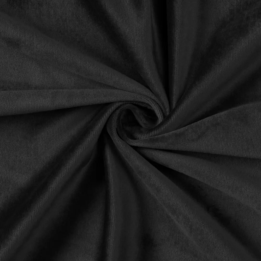 Ткань 1 м/п бархат 300 см цвет графитовый GARDEN STLM-2099889