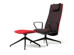 Тканевая мягкая спицевая подставка для ног