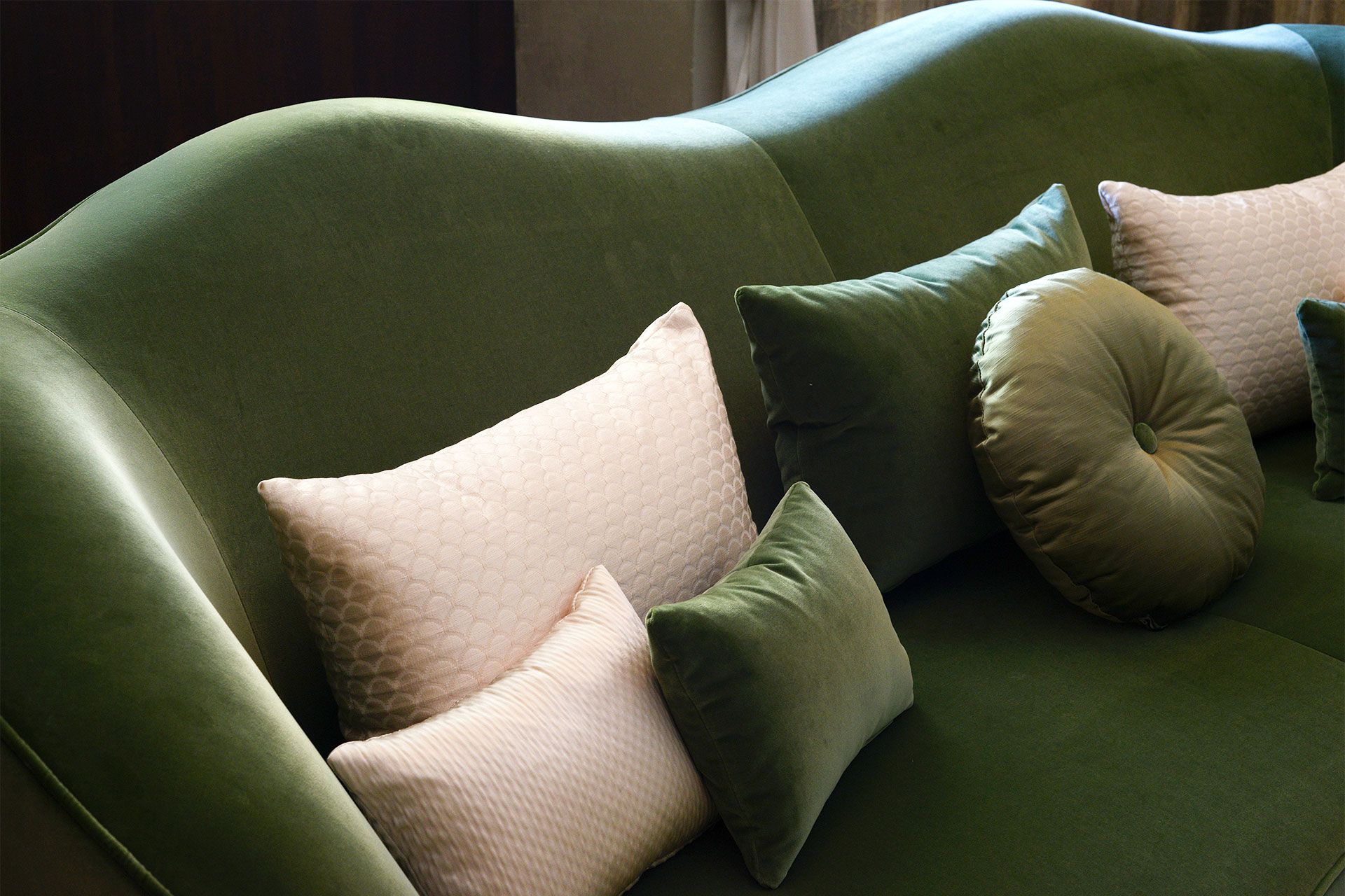 Бархатный раскладной диван-кровать Domingo Salotti Dione ARCH-00099864 - Вид №7