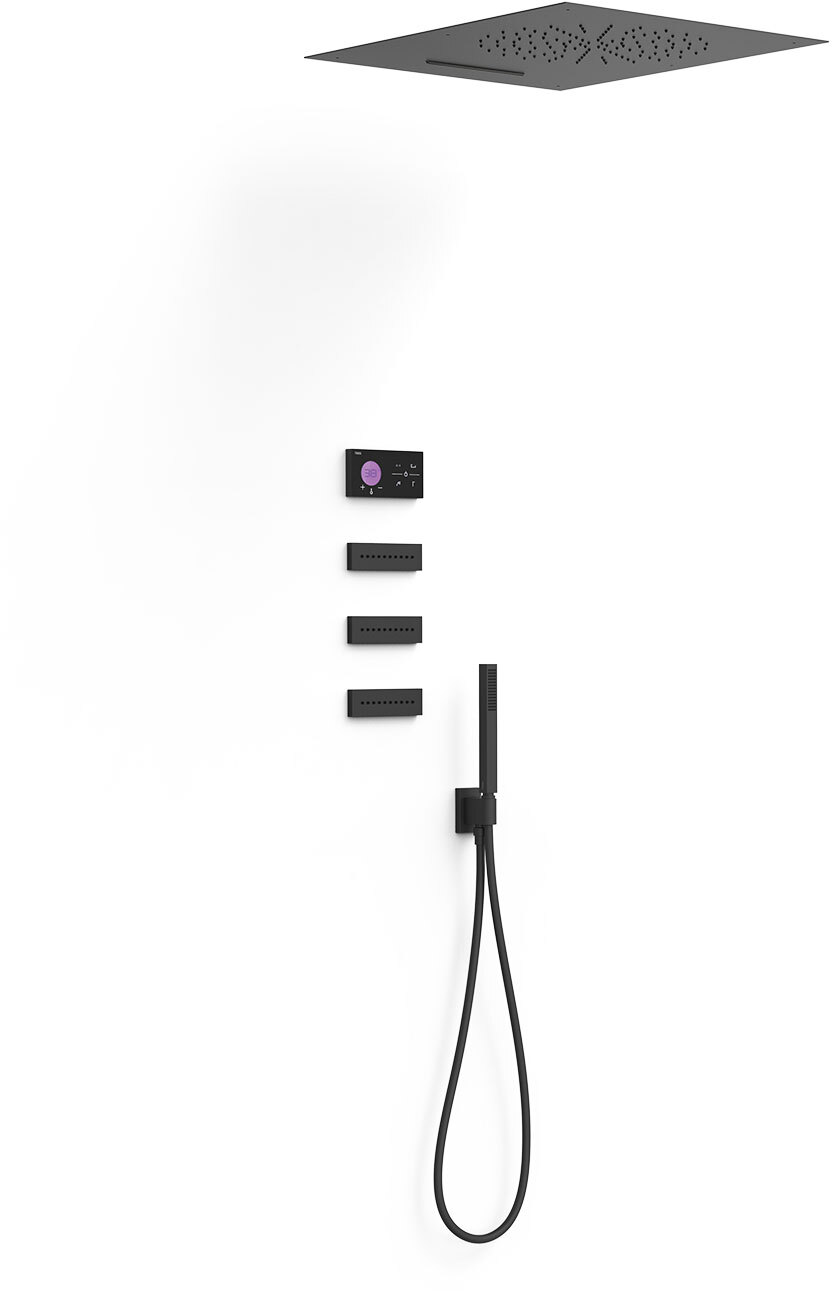 SHOWER TECHNOLOGY 4-ходовой встраиваемый электронный термостатический смеситель для душа, набор для душа-09288404 нм TRES