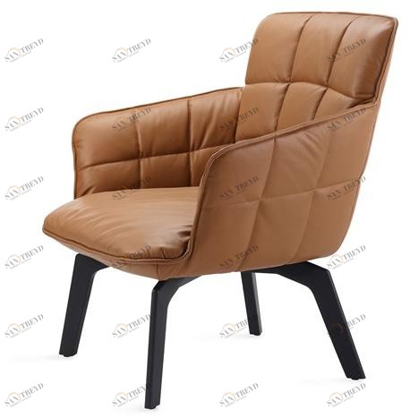 Freifrau Кожаное кресло с подлокотниками Marla sun-id-1446707
